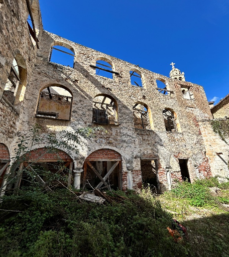 Venetian building restoration project in Nafplio